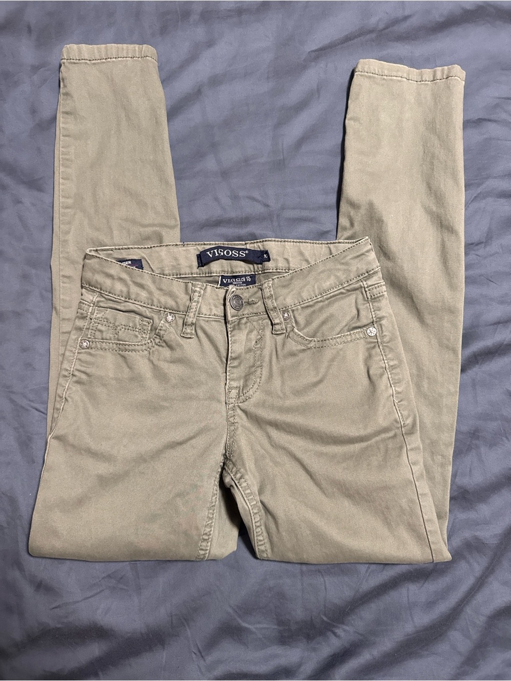 Vigoss Kids Beige Skinny Jeans